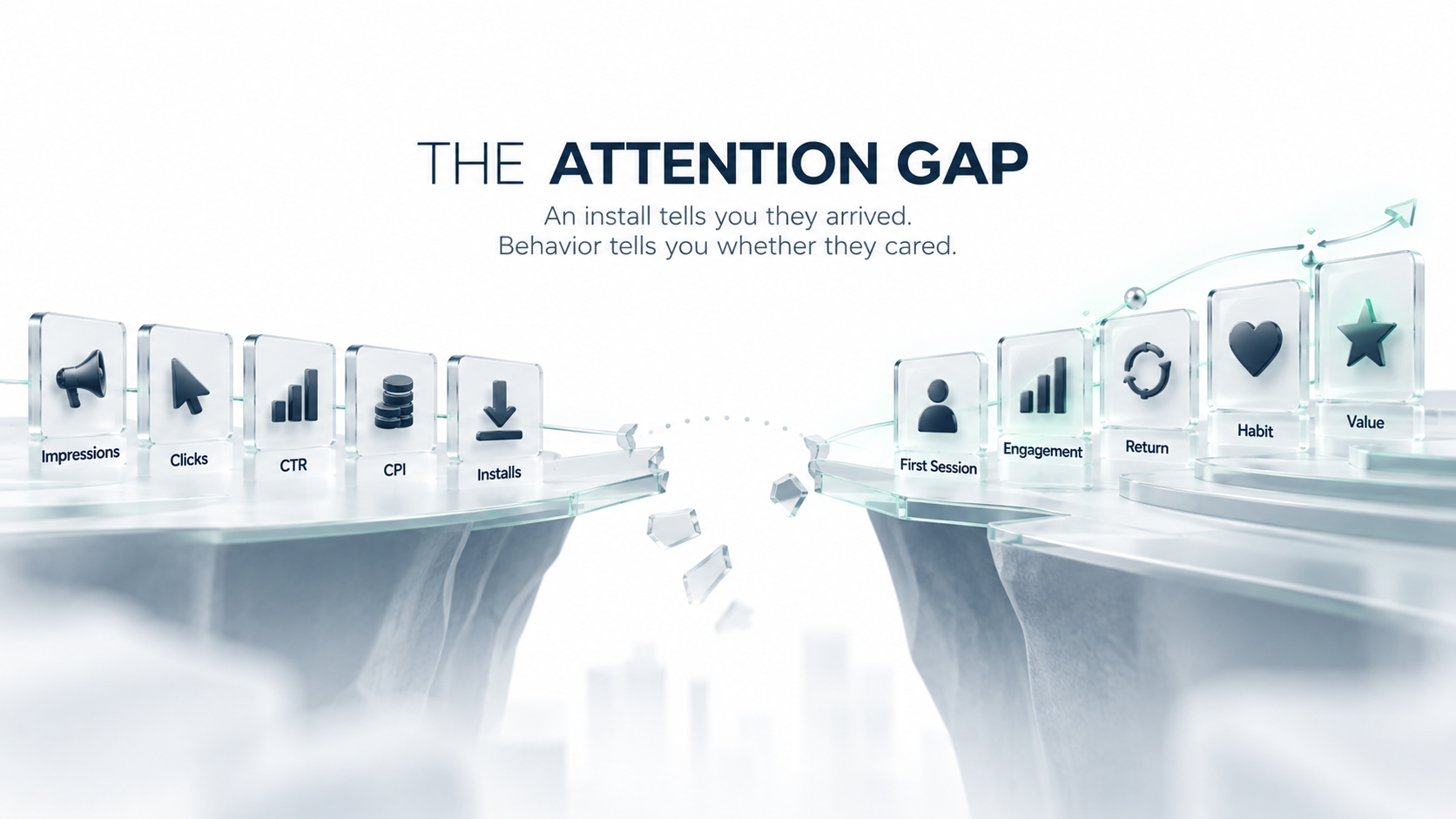 Where the attention gap actually shows up
